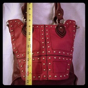 Two Tone Leather Purse